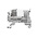 2 Way Pluggable Terminal Block, Feed Through Plug, DIN Rail, Push In Termination