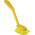 Vikan Yellow 23mm PET Medium Scrubbing Brush for Machinery