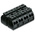 Wago 862 Series Terminal Strip, 4-Way, 32A, 20 → 12 AWG, Wire, Push-In Cage Clamp Termination