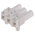 RS PRO Non-Fused Terminal Block, 3-Way, 16A, 2.5 mm² Wire, Screw Down Termination
