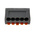 Wago 222 Series Lever Connector, 5-Way, 32A, 28 → 12 AWG Wire, Cage Clamp Termination