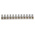 RS PRO Non-Fused Terminal Block, 12-Way, 24A, 12 AWG Wire, Screw Down Termination
