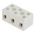 RS PRO Non-Fused Terminal Block, 3-Way, 32A, 12 AWG Wire, Screw Down Termination