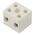 RS PRO Non-Fused Terminal Block, 2-Way, 57A, 8 AWG Wire, Screw Down Termination