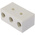 RS PRO Non-Fused Terminal Block, 3-Way, 76A, 6 AWG Wire, Screw Down Termination