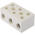 RS PRO Non-Fused Terminal Block, 3-Way, 76A, 6 AWG Wire, Screw Down Termination