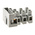 CAMDENBOSS Fused Terminal Block, 4-Way, 20A, 4 mm² Wire, Screw Down Termination