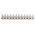 RS PRO Non-Fused Terminal Block, 12-Way, 5 → 32A, 10 AWG Wire, Screw Termination
