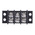 RS PRO Non-Fused Terminal Block, 3-Way, 20A, 12 AWG Wire, Screw Termination