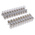 RS PRO Non-Fused Terminal Block, 10-Way, 24A, 2.5 mm² Wire, Screw Termination
