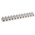 RS PRO Non-Fused Terminal Block, 12-Way, 10 → 57A, 8 AWG Wire, Screw Down Termination