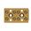 Weidmuller BK Series Terminal Strip, 4-Way, 32A, 22 → 12 AWG Wire