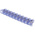 RS PRO Non-Fused Terminal Block, 10-Way, 4 mm² Wire, Screw Termination