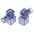 RS PRO Non-Fused Terminal Block, 1-Way, 2.5 mm² Wire, Screw Termination