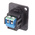 RS PRO Terminal Block Connector, 2-Way, 10A, Feed Through Termination