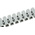 Legrand Non-Fused Terminal Block, 12-Way, 25A, 6 mm² Wire, Screw Down Termination