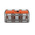 Wago 221 Series Lever Connector, 3-Way, 41A, 20 → 10 AWG Wire, Cage Clamp Termination