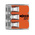 Wago 221 Series Lever Connector, 3-Way, 41A, 20 → 10 AWG Wire, Cage Clamp Termination