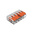Wago 221 Series Lever Connector, 5-Way, 41A, 20 → 10 AWG Wire, Cage Clamp Termination