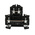 Rockwell Automation 1492 Series Screw Terminal, 4-Way, 24A, 22 → 12 AWG Wire, Screw Cage Termination