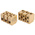 Weidmuller SAK Series Non-Fused Terminal Block, 3-Way, 41A, 22 → 10 AWG Wire, Screw Termination