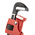 Ega-Master Pipe Wrench, 355.6 mm Overall Length, 25.4mm Max Jaw Capacity