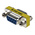 RS PRO D Sub Adapter Female 9 Way D-Sub to Female 9 Way D-Sub