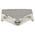 MH Connectors MHDTZK-RA Series Zinc D Sub Backshell, 37 Way, Strain Relief