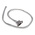 Polamco 100P2554 Series Aluminium D Sub Backshell, 25 Way