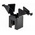 ITT Cannon TSTRECT Series Nylon D Sub Backshell, 6 Way, Strain Relief