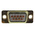 RS PRO 9 Way Panel Mount D-sub Connector Socket