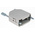 MH Connectors MHDPPK-SLIM Series Polyamide D Sub Backshell, 9 Way, Strain Relief