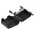 MH Connectors MHDPPK-SLIM Series Polyamide D Sub Backshell, 15 Way, Strain Relief