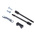 MH Connectors MHDPPK-SLIM Series Polyamide D Sub Backshell, 25 Way, Strain Relief