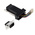 RS PRO D Sub Adapter Male 9 Way D-Sub to Female RJ45