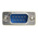 RS PRO D Sub Adapter Male 9 Way D-Sub to Female 9 Way D-Sub