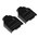 MH Connectors MHDTZK-BK Series Zinc D Sub Backshell, 9 Way, Strain Relief