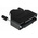 MH Connectors MHDTZK-BK Series Zinc D Sub Backshell, 25 Way, Strain Relief