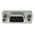 RS PRO D Sub Adapter Male 9 Way D-Sub to Female 9 Way D-Sub