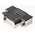 MH Connectors MHD45ZK Series Zinc Angled D Sub Backshell, 25 Way, Strain Relief