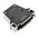FCT from Molex FMK Series Die Cast Zinc D Sub Backshell, 25 Way, Strain Relief