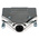 MH Connectors MHDTPK Series ABS D Sub Backshell, 25 Way, Strain Relief