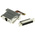 RS PRO D Sub Adapter Female 25 Way D-Sub to Female RJ45