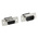 RS PRO D Sub Adapter Male 9 Way D-Sub to Female 9 Way D-Sub
