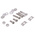 MH Connectors MHCCOV-MP Series ABS D Sub Backshell, 9 Way, Strain Relief