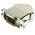 TE Connectivity Amplimite HD-20 Series GD-Zn Angled D Sub Backshell, 15 Way, Strain Relief
