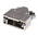 MH Connectors MHDM35 Series Zinc Angled D Sub Backshell, 15 Way, Strain Relief