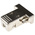 RS PRO ABS D Sub Backshell, 9 Way, Strain Relief
