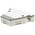 RS PRO PET D Sub Backshell, 37 Way, Strain Relief