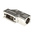 MH Connectors MHDCMR Series Zinc Right Angle D Sub Backshell, 9 Way, Strain Relief